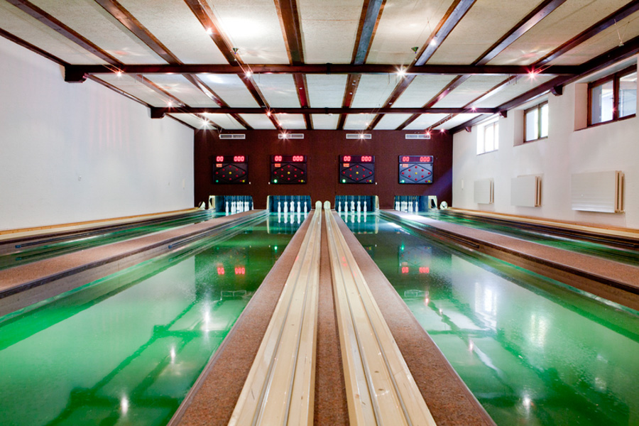 Kegeln im Parkhotel