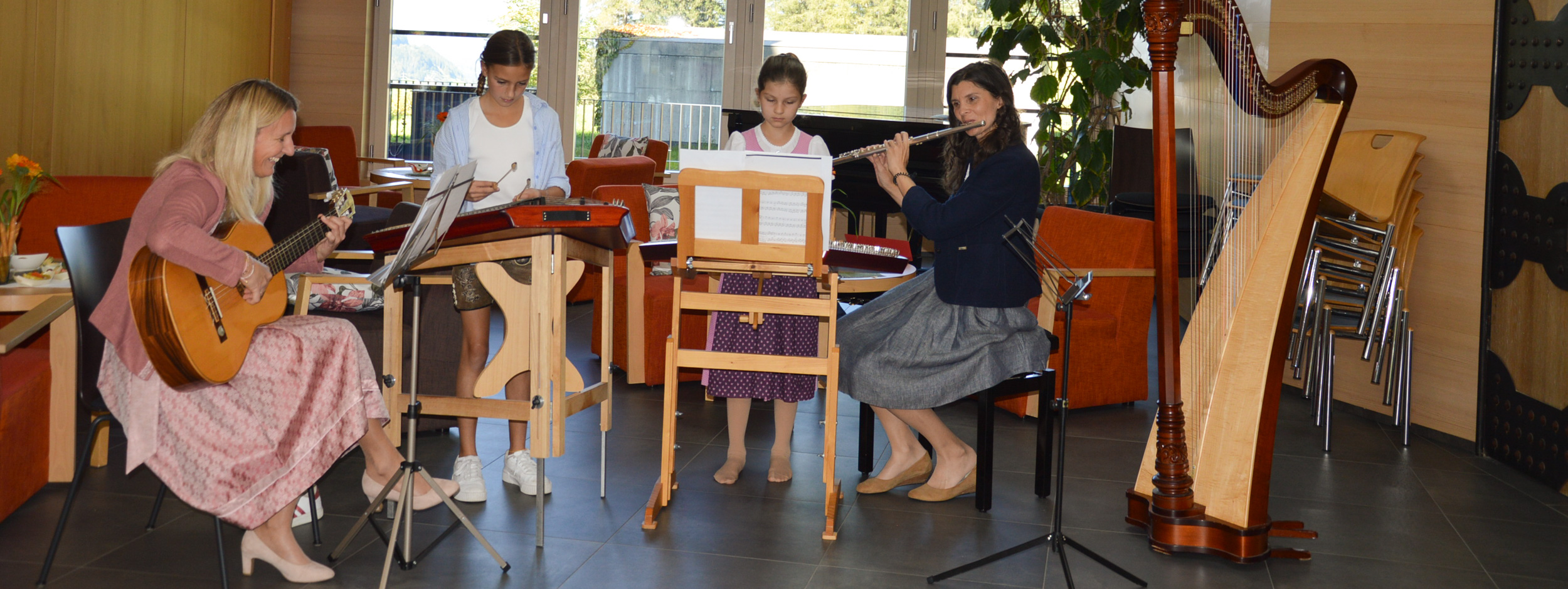 Musik und Feiern im St. Michael Alpin Retreat